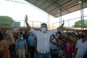 Foto: Mais de 700 alunos são beneficiados com entrega de nova Escola Estadual em Quatipuru | Fotógrafo: Eliseu Dias