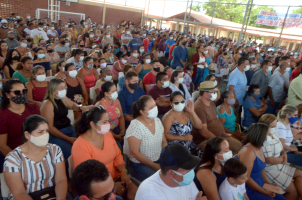 Foto: Mais de 700 alunos são beneficiados com entrega de nova Escola Estadual em Quatipuru | Fotógrafo: Eliseu Dias