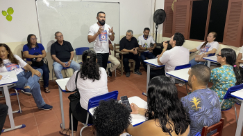 Notícia: Seduc realiza aula inaugural para a primeira turma do EJA Campo Médio profissionalizante, em Curuçá