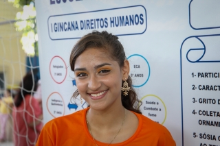 Foto: .Direitos Humanos é tema de gincana na Escola Jarbas Passarinho | Fotógrafo: Divulgação