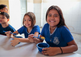 Foto: Reforço na merenda