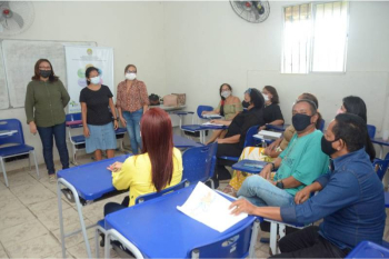 Notícia: Seduc promove ação do Programa Bem Conviver em Santa Bárbara do Pará