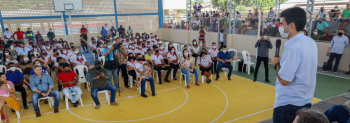 Notícia: Estado retoma obra, conclui e entrega escola no aniversário de Itaituba