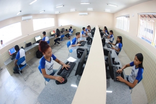 Notícia: Estudantes de São Caetano de Odivelas ganham escola reconstruída e ampliada