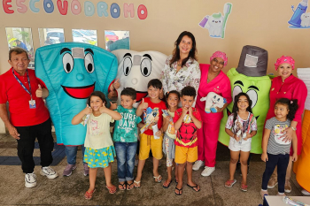 Notícia: Secretaria de Estado de Saúde realiza ações no Dia Nacional da Saúde Bucal e do Dentista