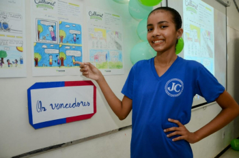 Foto: Bianca Barbosa, aluna da Escola Dr. Justo Chermont - Foto: Rai Pontes / Ascom Seduc