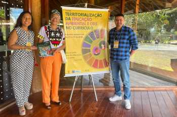 Notícia: Seduc participa de curso e destaca educação ambiental do Pará em Brasília (DF)