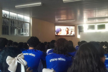 Notícia: Estudantes de escola estadual aprendem literatura, cultura regional e novas habilidades com criação de curtas-metragens