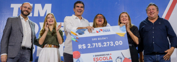 Notícia: Governo do Pará investe em bonificação inédita para estudantes e servidores da rede estadual