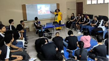 notícia: CONSCIENTIZAÇÃO E PRÁTICAS SOCIOAMBIENTAIS NA JUVENTUDE PERIFÉRICA EM PROL DOS DIREITOS HUMANOS